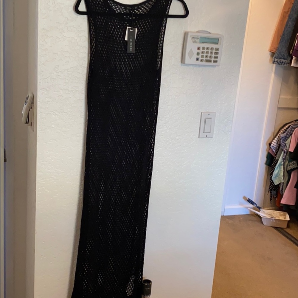 Fishnet dress
